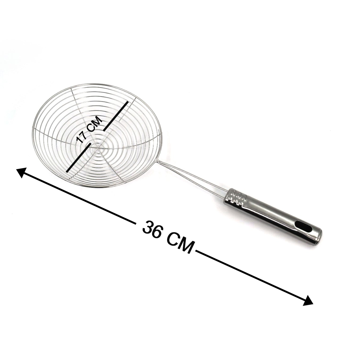2729 Medium Oil Strainer To Get Perfect Fried Food Stuffs Easily Without Any Problem And Damage. DeoDap 2729 Medium Oil Strainer To Get Perfect Fried Food Stuffs Easily Without Any Problem And Damage. DeoDap